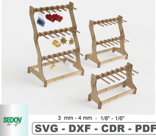 Expositor De Llaveros En 3 Tamanos 2 Creativo Digital